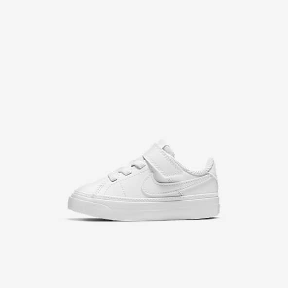 Nike white school shoes clearance